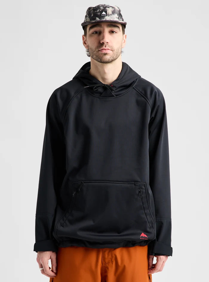 Product image of Burton Crown Weatherproof Riding Pullover Hoodie[Variant:True Black]