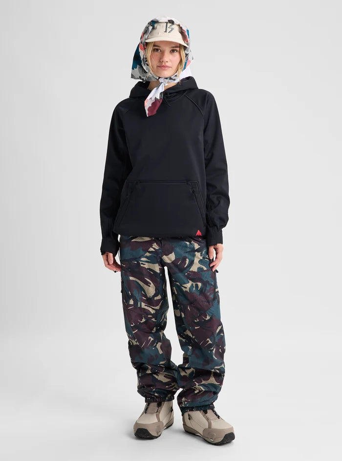 Product image of Burton Crown Weatherproof Riding Pullover Hoodie[Variant:True Black]