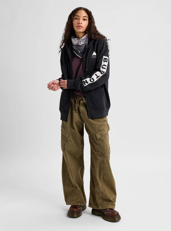 Product image of Burton Elite Full-Zip Hoodie[Variant:True Black]