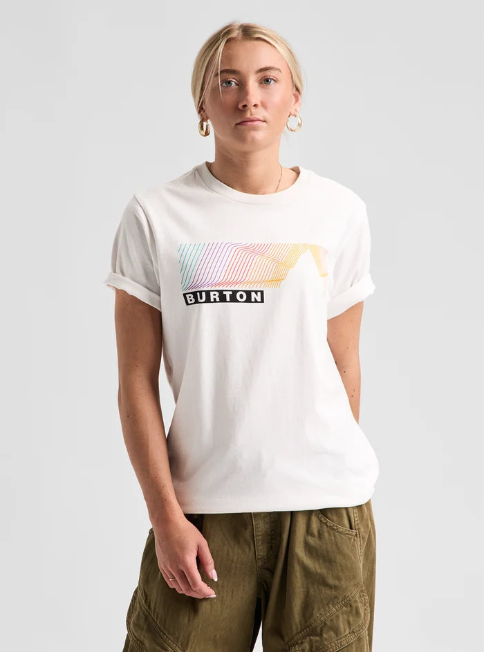 Product image of Burton Elmore Short Sleeve T-Shirt[Variant:Stout White]
