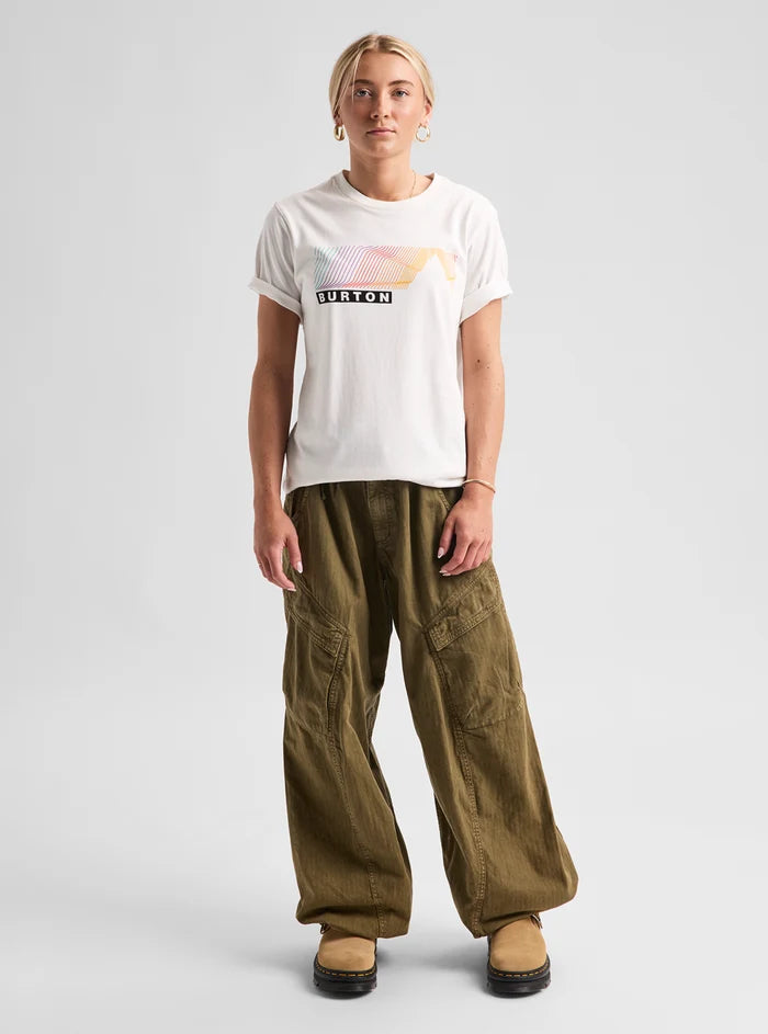 Product image of Burton Elmore Short Sleeve T-Shirt[Variant:Stout White]