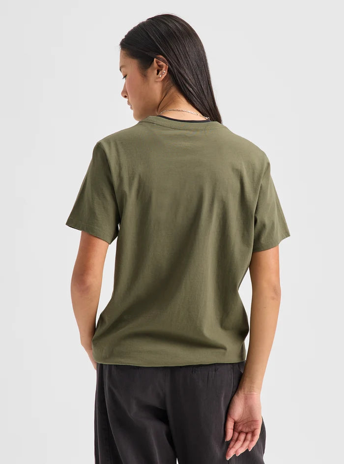 Product image of Burton Family Tree Short Sleeve T-Shirt[Variant:Forest Moss]