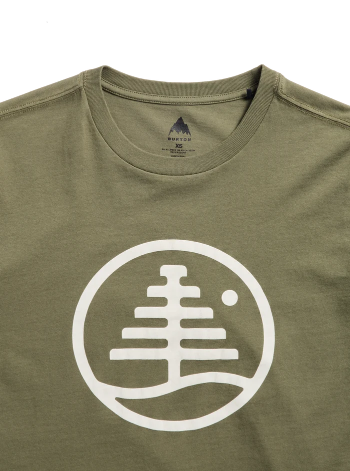 Product image of Burton Family Tree Short Sleeve T-Shirt[Variant:Forest Moss]