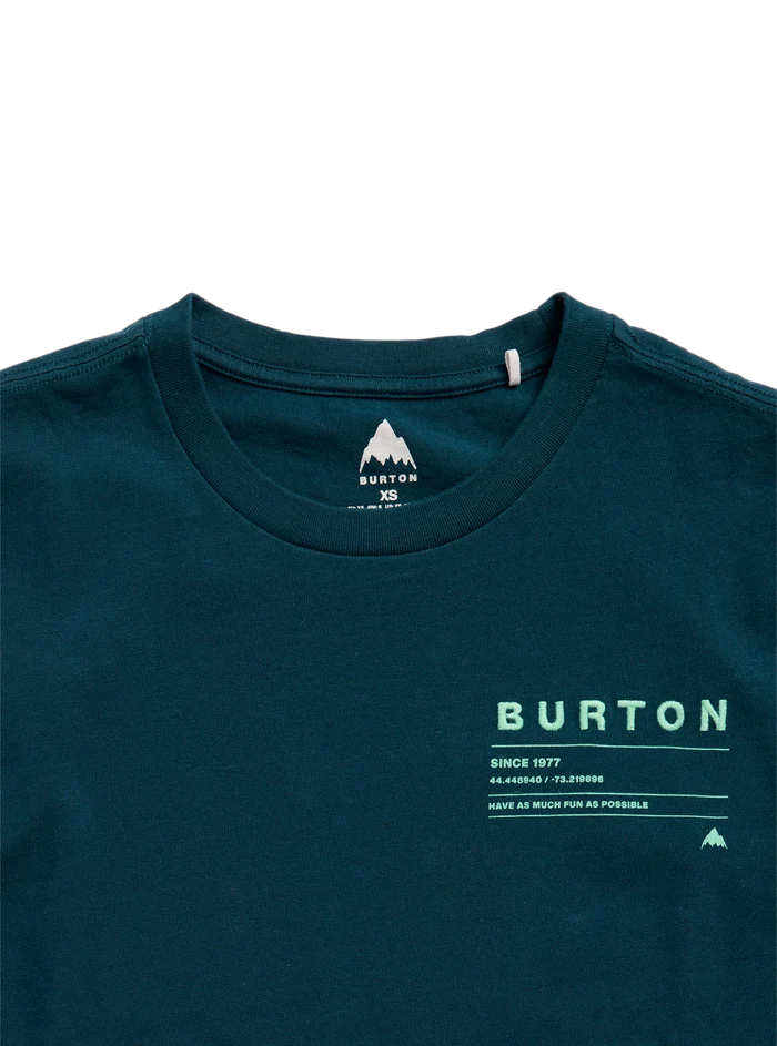 Product image of Burton Moretown Short Sleeve T-Shirt[Variant:Atlantic Teal]