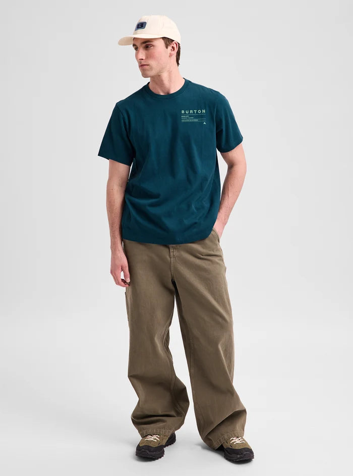 Product image of Burton Moretown Short Sleeve T-Shirt[Variant:Atlantic Teal]