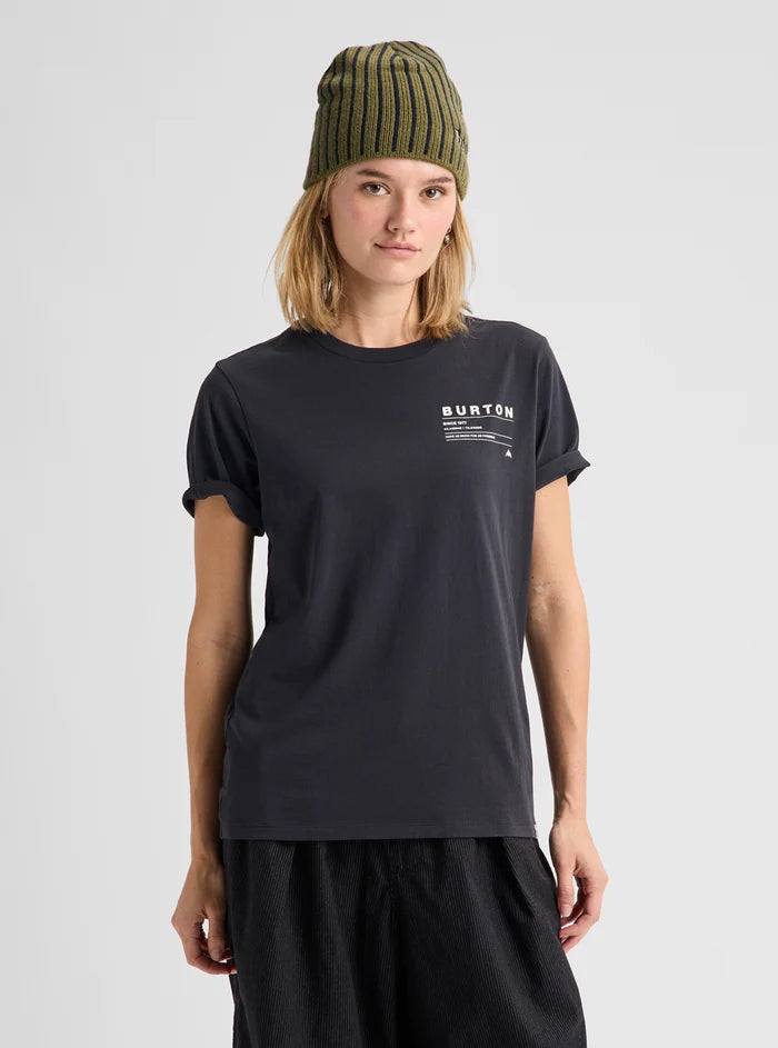 Product image of Burton Moretown Short Sleeve T-Shirt[Variant:True Black]