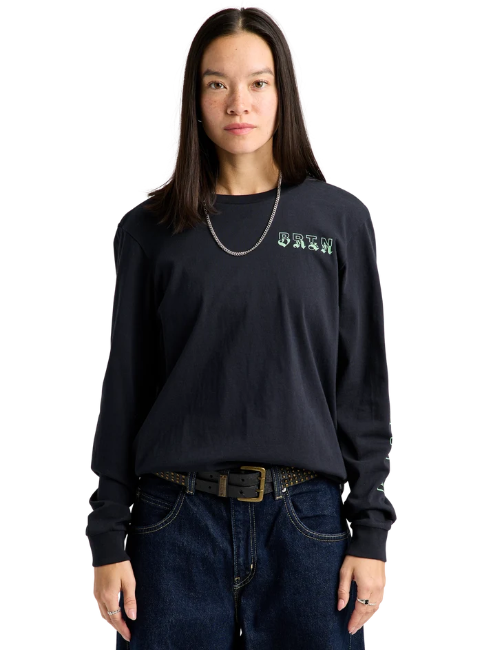 Product image of Burton Noirline Long Sleeve T-Shirt[Variant:True Black]