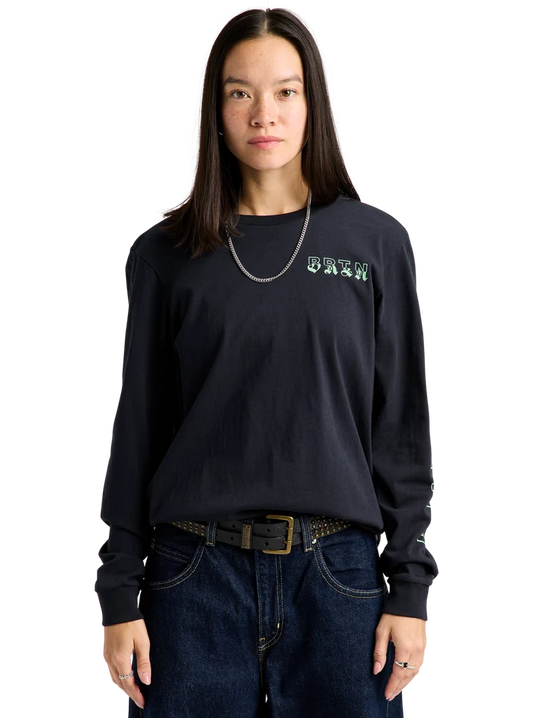 Product image of Burton Noirline Long Sleeve T-Shirt[Variant:True Black]