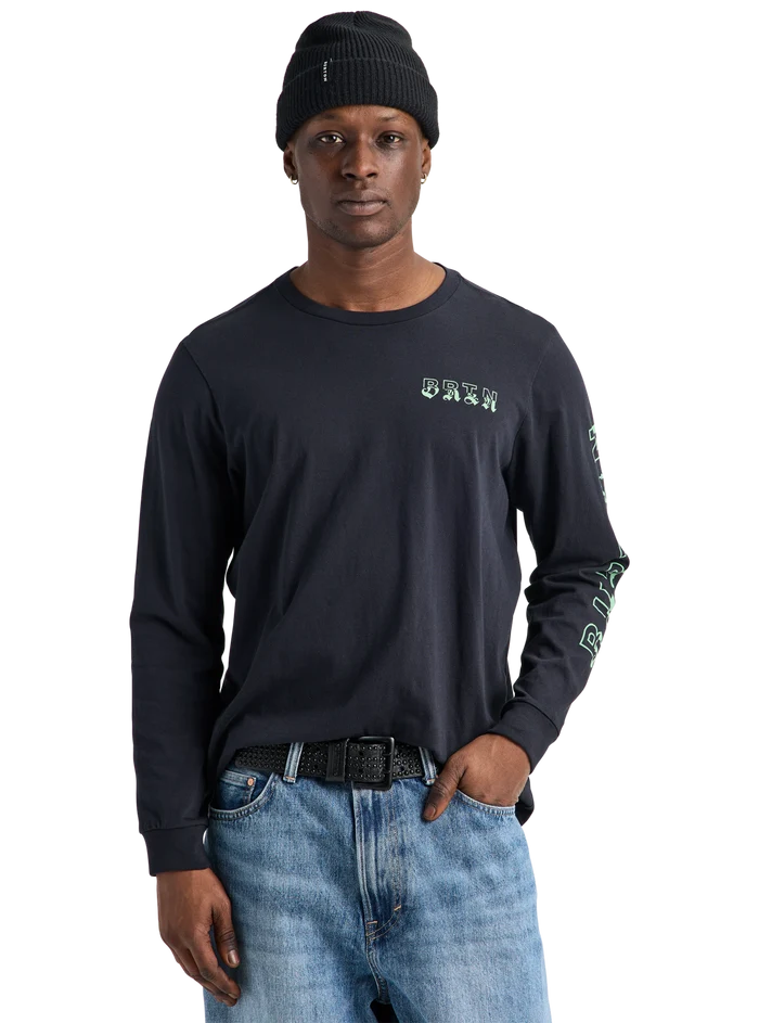 Product image of Burton Noirline Long Sleeve T-Shirt[Variant:True Black]