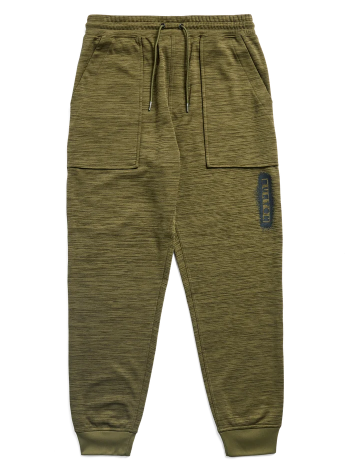 Product image of Men's Burton Oak Fleece Pants[Variant:Dried Moss Heather]