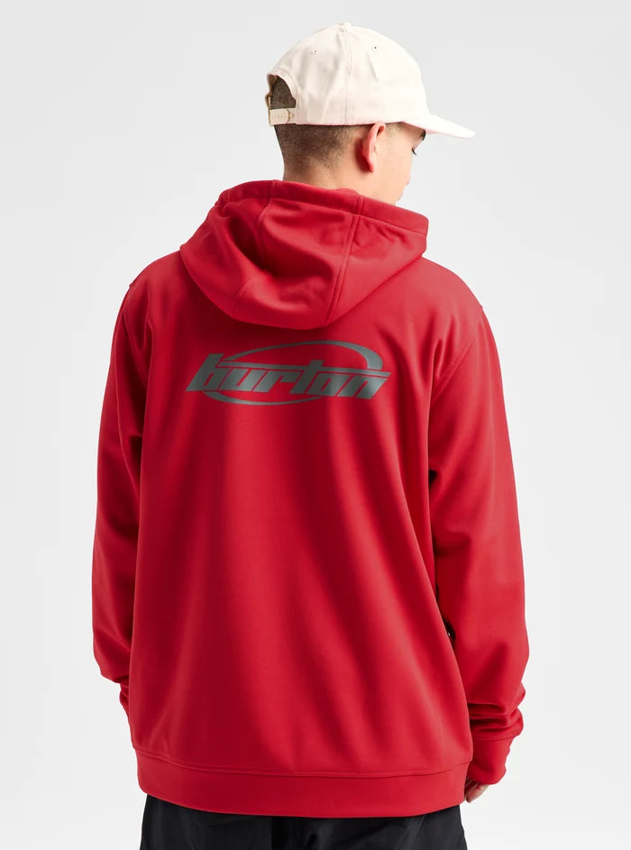 Product image of Men's Burton Oak Pullover Hoodie[Variant:Geranium Red]