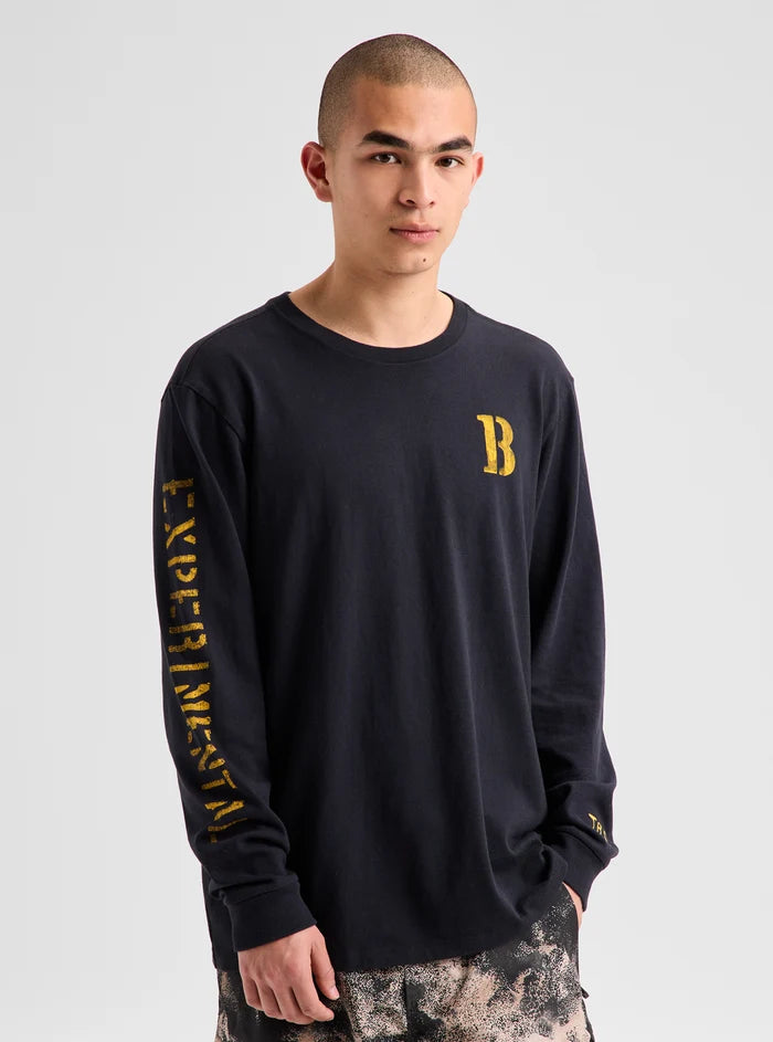 Product image of Burton Protomark Long Sleeve T-Shirt[Variant:True Black]