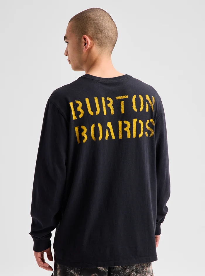 Product image of Burton Protomark Long Sleeve T-Shirt[Variant:True Black]
