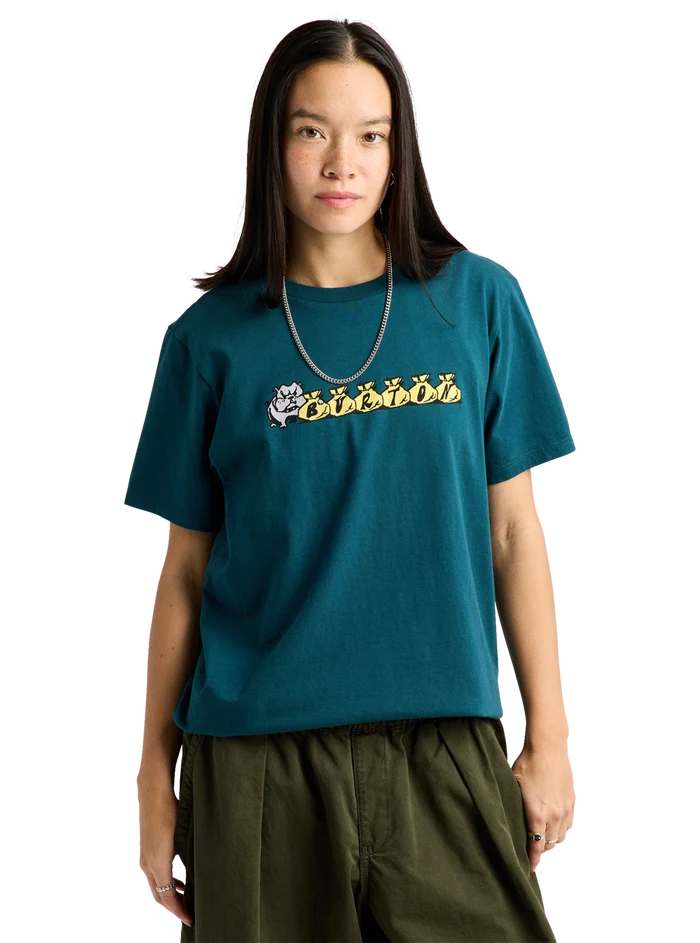 Product image of Burton Ransacked Short Sleeve T-Shirt[Variant: Atlantic Teal]