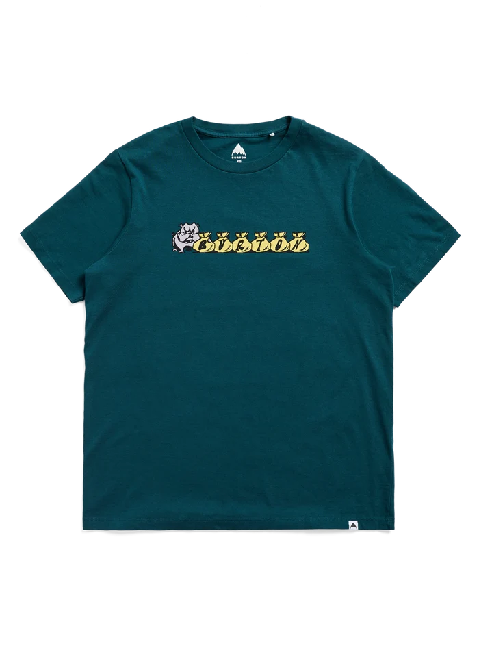 Product image of Burton Ransacked Short Sleeve T-Shirt[Variant: Atlantic Teal]