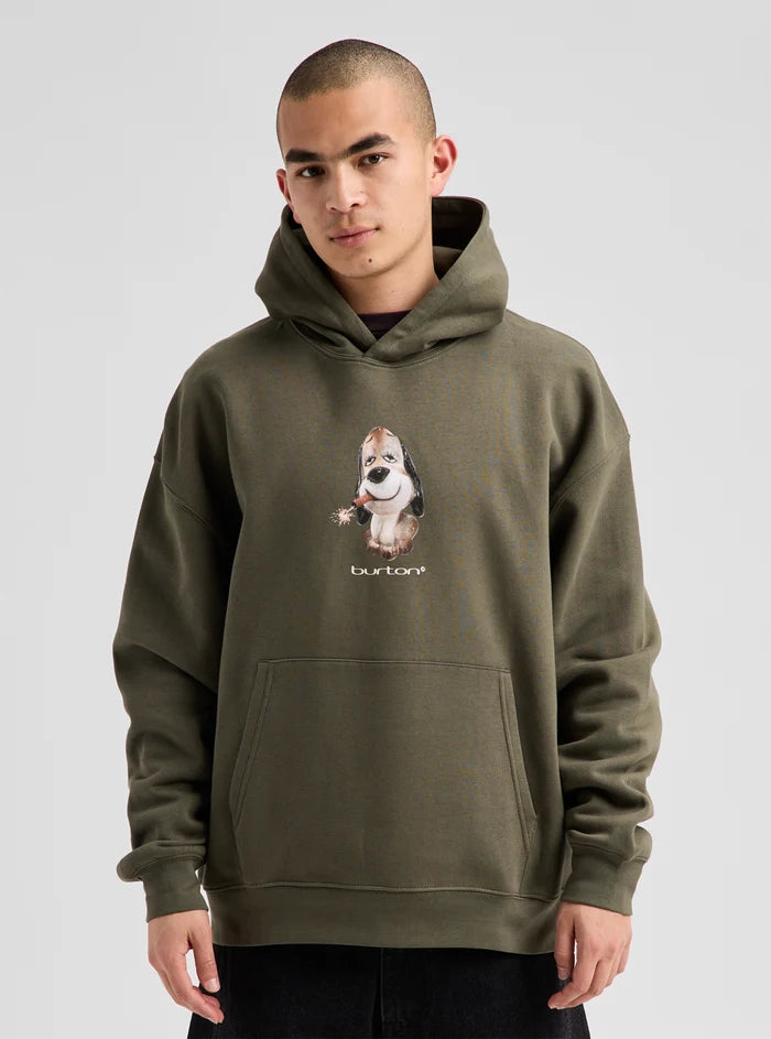 Product image of Burton Short Fuse Pullover Hoodie[Variant:Khaki Green]