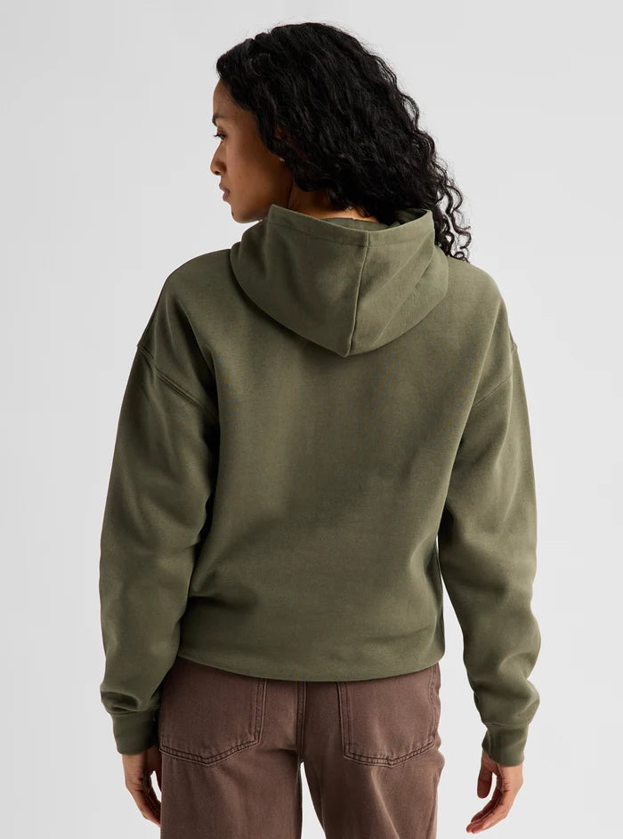 Product image of Burton Short Fuse Pullover Hoodie[Variant:Khaki Green]