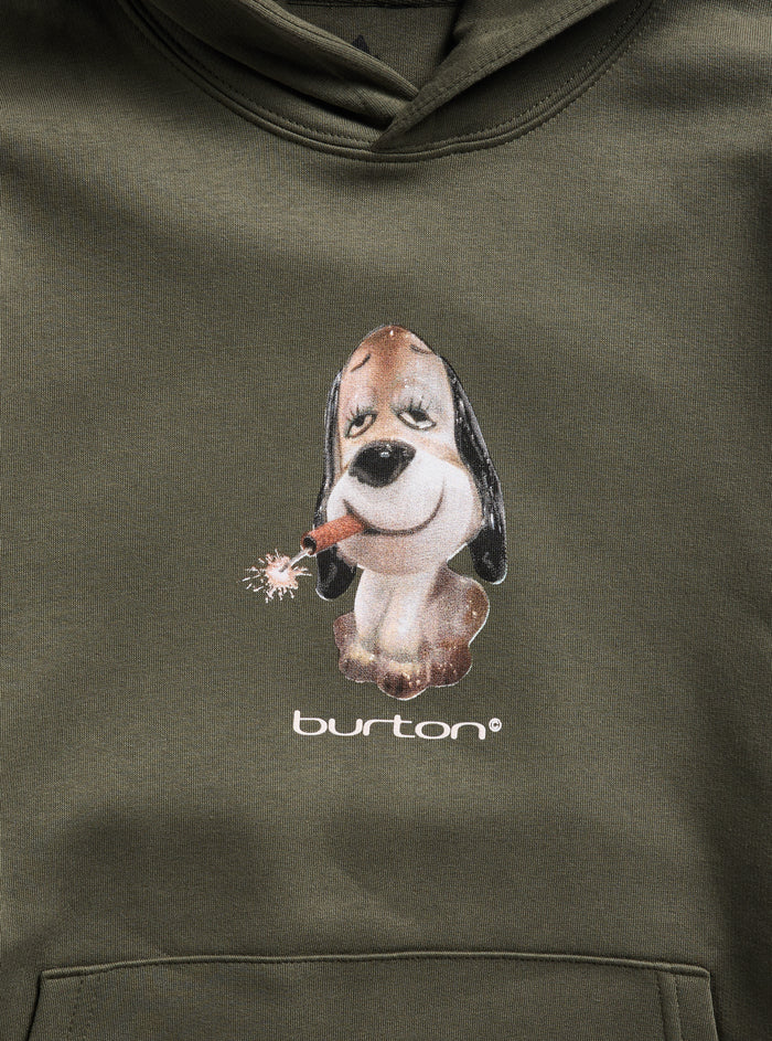 Product image of Burton Short Fuse Pullover Hoodie[Variant:Khaki Green]