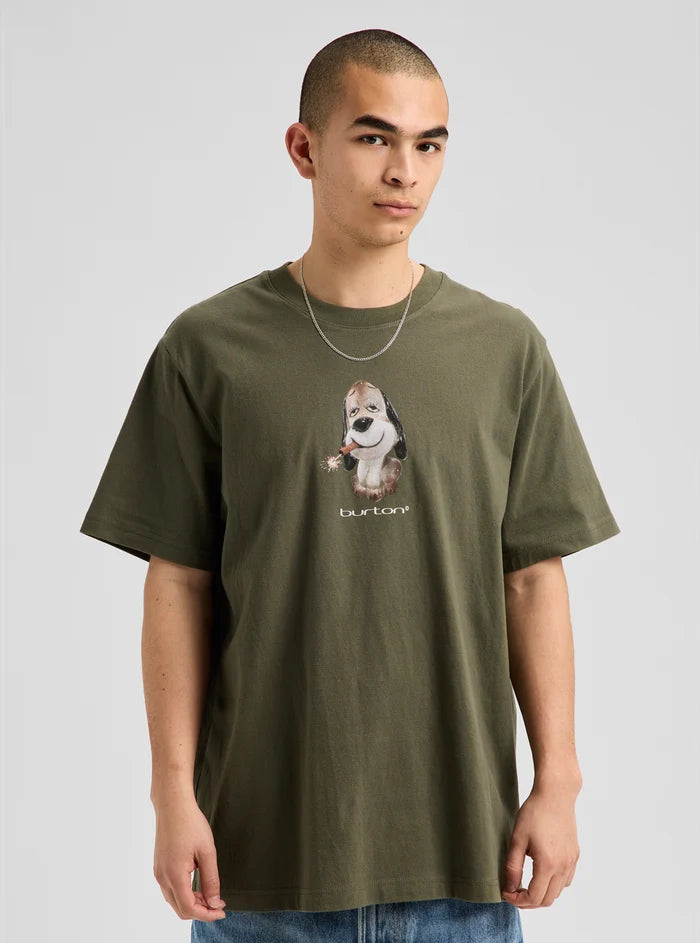 Product image of Burton Short Fuse Short Sleeve T-Shirt[Variant:Khaki Green]