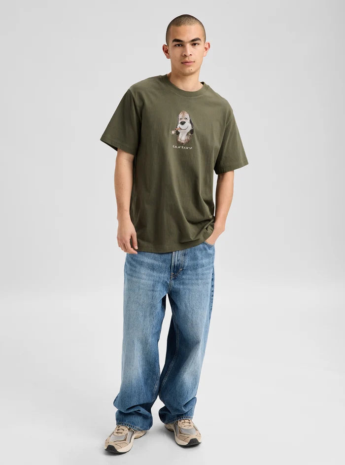 Product image of Burton Short Fuse Short Sleeve T-Shirt[Variant:Khaki Green]