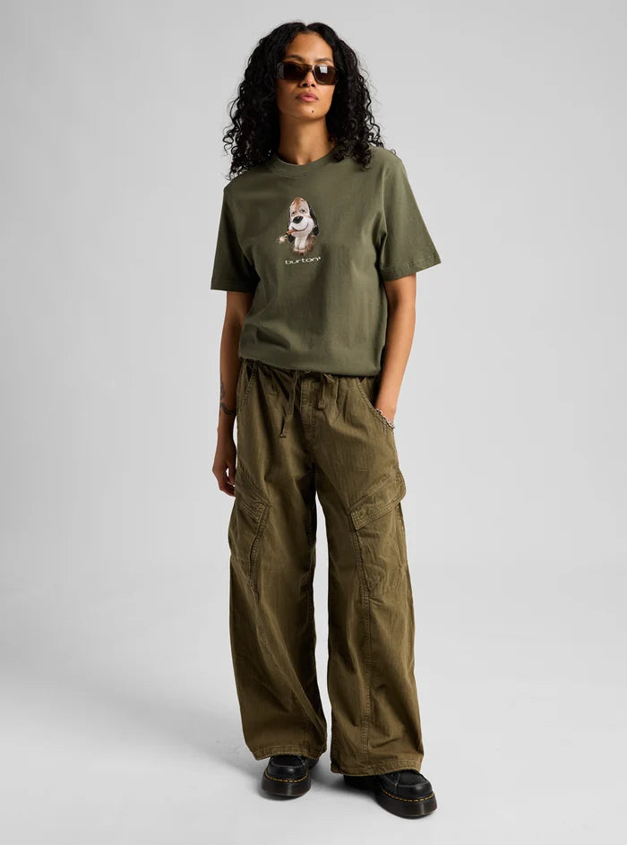 Product image of Burton Short Fuse Short Sleeve T-Shirt[Variant:Khaki Green]