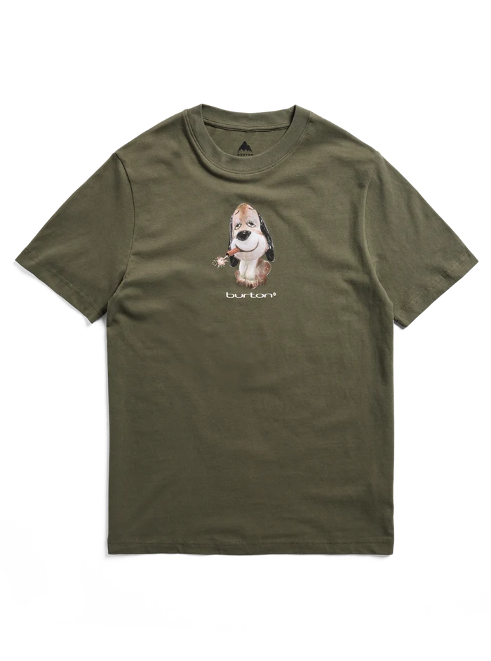 Product image of Burton Short Fuse Short Sleeve T-Shirt[Variant:Khaki Green]