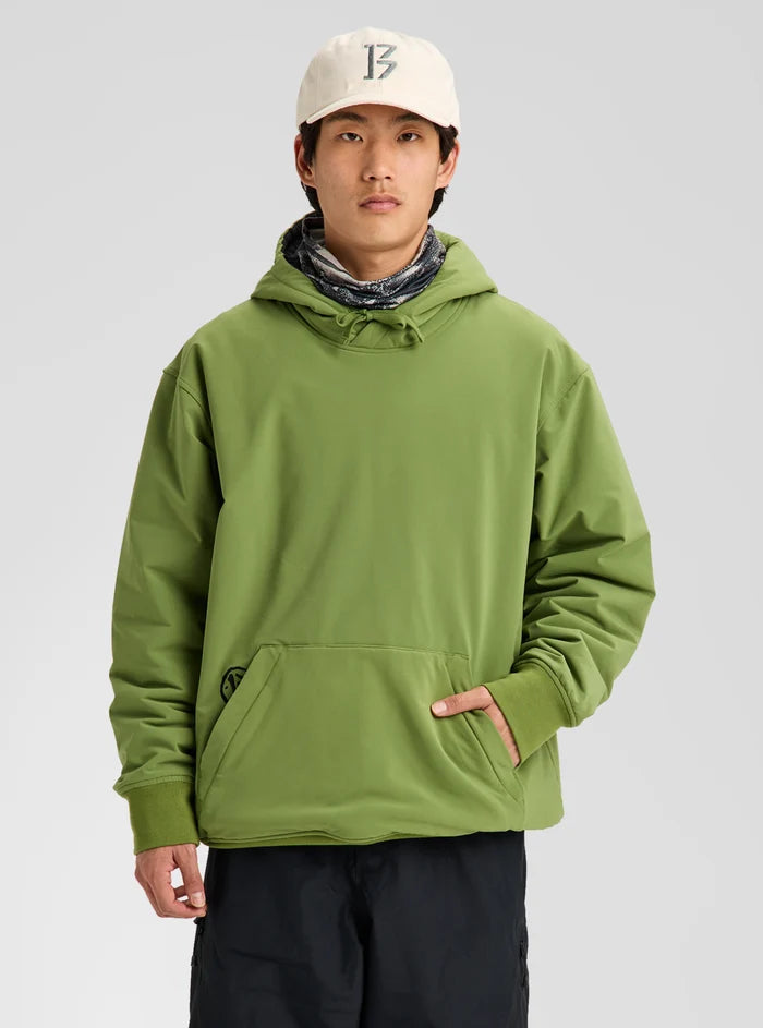Product Image of Burton Weather Resistant Insulated Pullover Hoodie [Variant: Fern Green]