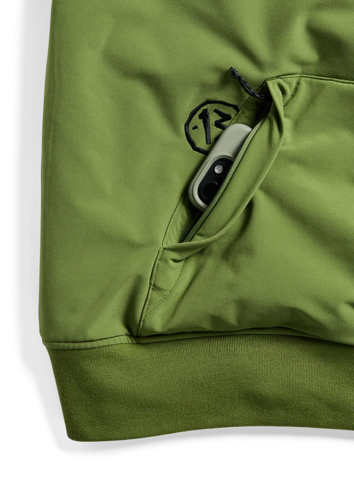 Product Image of Burton Weather Resistant Insulated Pullover Hoodie [Variant: Fern Green]