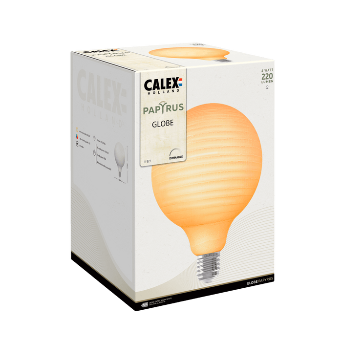Calex Globe - G125 - E27 - Filament - Papyrus