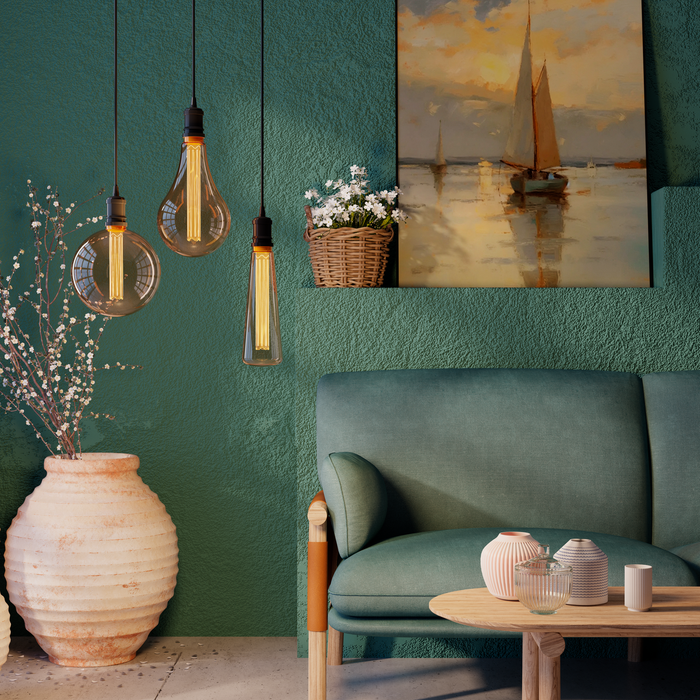 Calex Royal Kinna Bulb - E27 - Filament - Gold