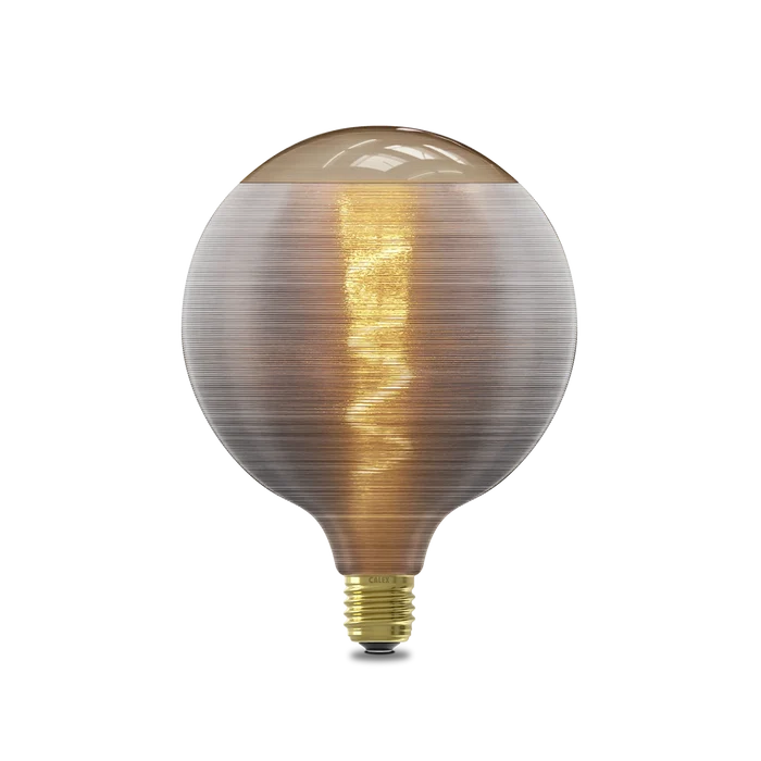 Calex Silk Series LED Bulb - E27 - G125 - Grey