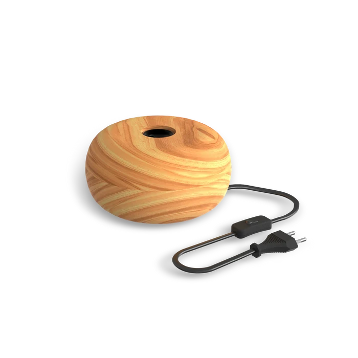 Calex Table Lamp Round - E27 - FSC Wood
