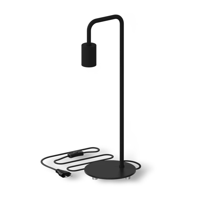 Calex U-Line Table Lamp - E27 - Black