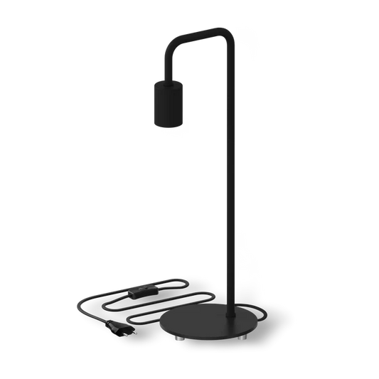 Calex U-Line Table Lamp - E27 - Black
