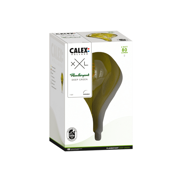Calex XXL Organic EVO LED Bulb - E27 - Green