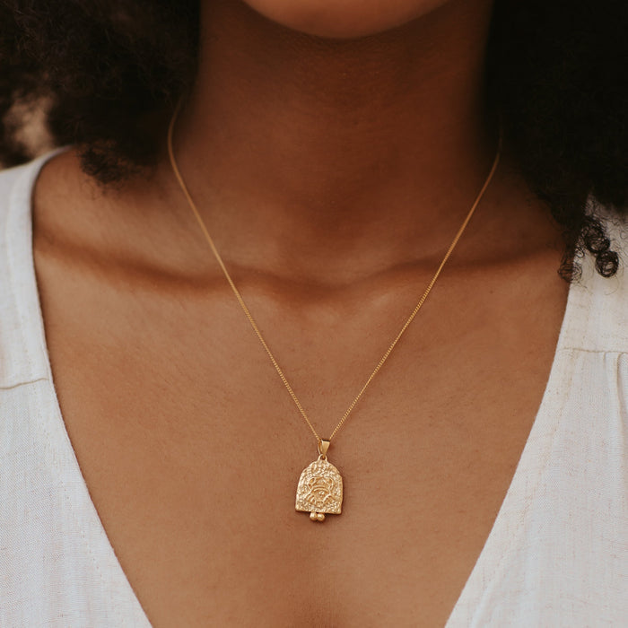 Luna & Rose Scorpio Zodiac Necklace Recycled metals