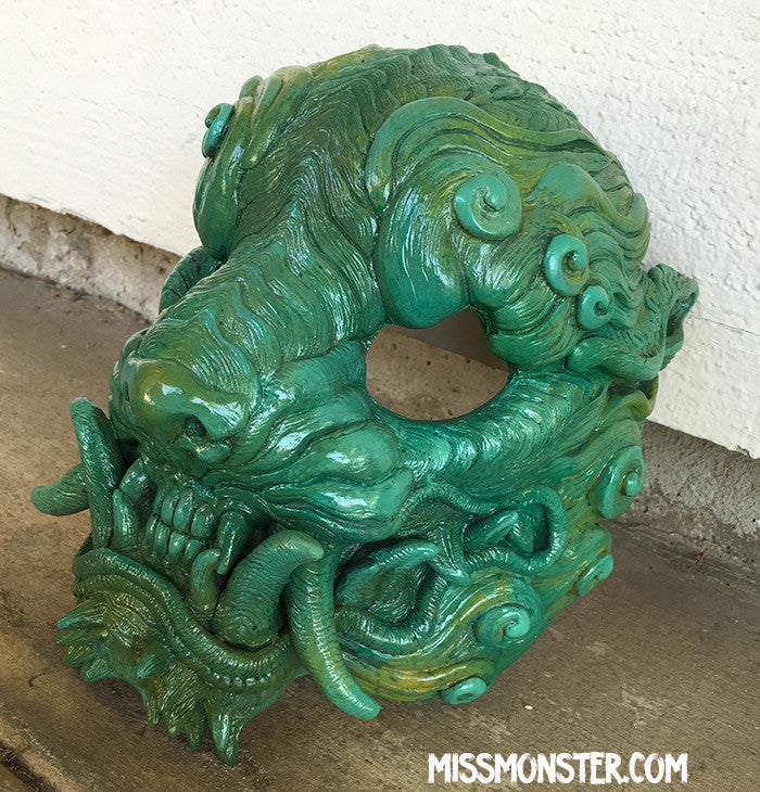 CAST URETHANE SENTINEL MASK- JADE