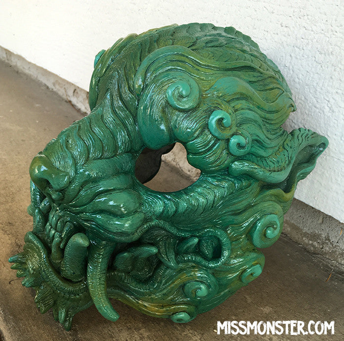 CAST URETHANE SENTINEL MASK- JADE