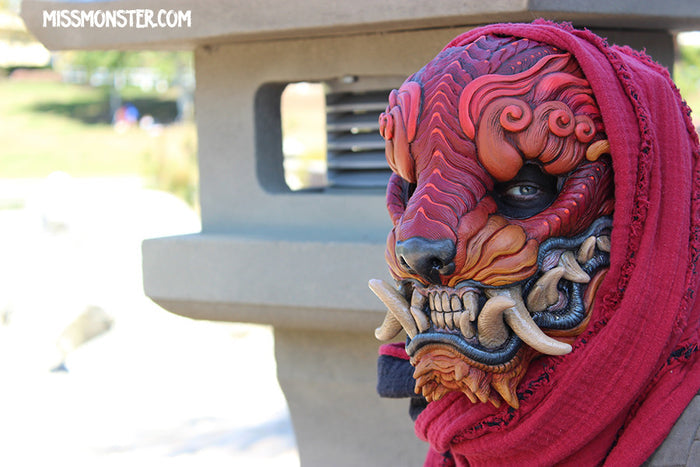 CAST URETHANE SENTINEL MASK- JADE
