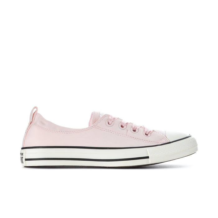 Women's Converse All Star Shoreline low-top sneakers in light pink canvas with white sole