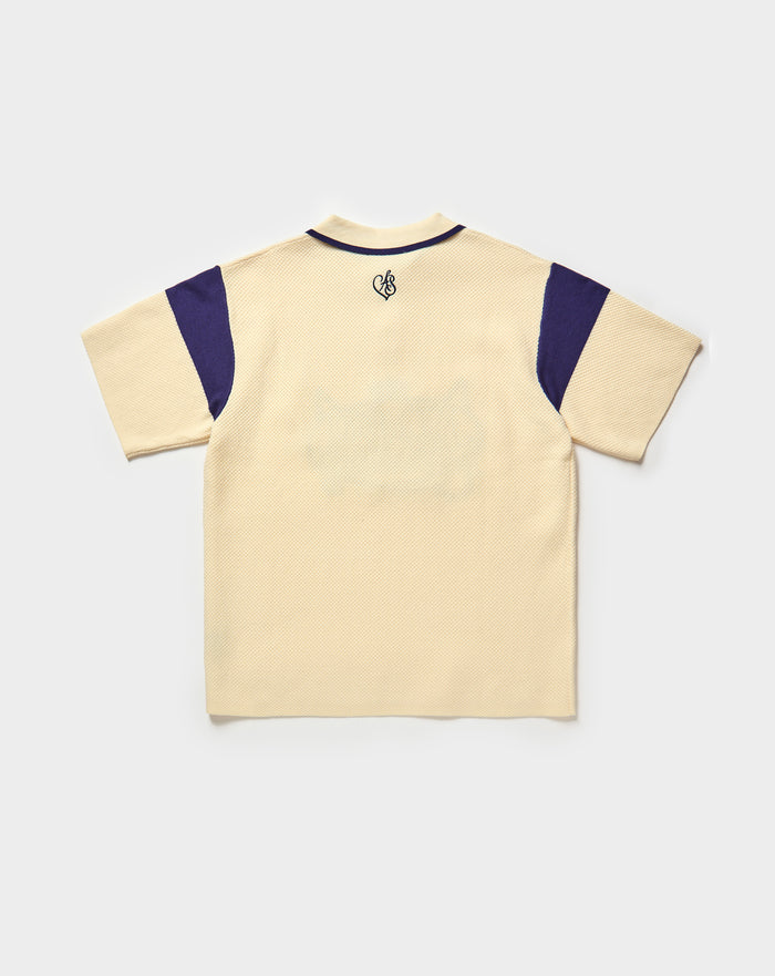 Almost Someday Clubhouse Knit Polo. Underground Apparel. Rule of Next Streetwear.