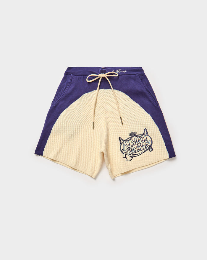 Almost Someday Clubhouse Knit Shorts. Underground Apparel. Rule of Next Streetwear.