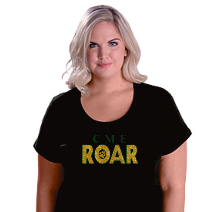 CME Curvy Ladies Tee- 6 designs- Matte or Glitter