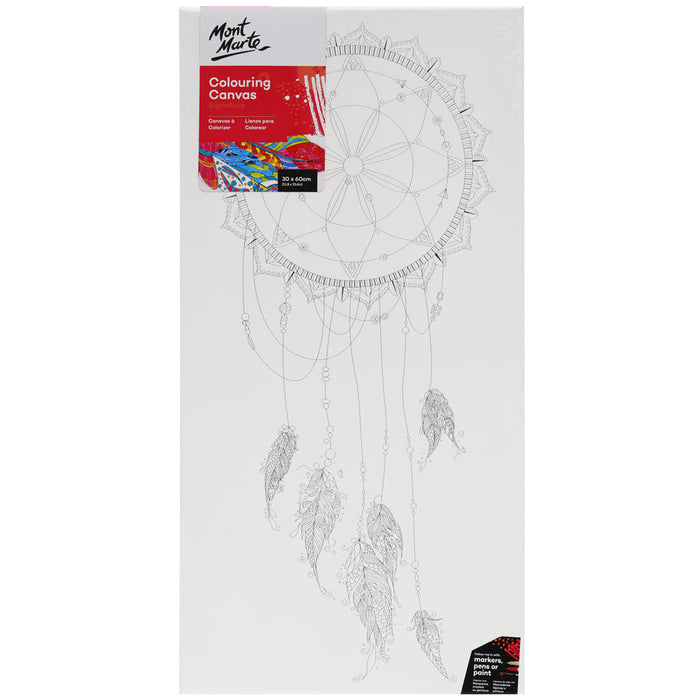 Colouring Canvas Signature 30 x 60cm (11.8 x 23.6in) - Dream Catcher