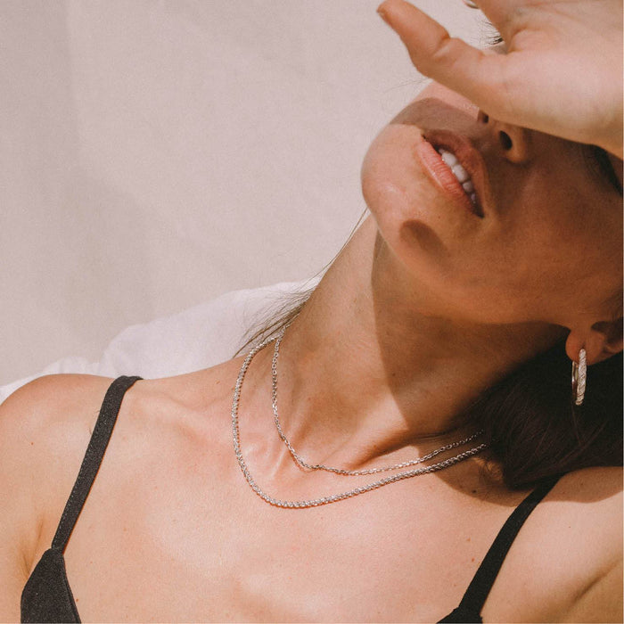 Luna & Rose Como Cable Chain - Recycled Sterling Silver