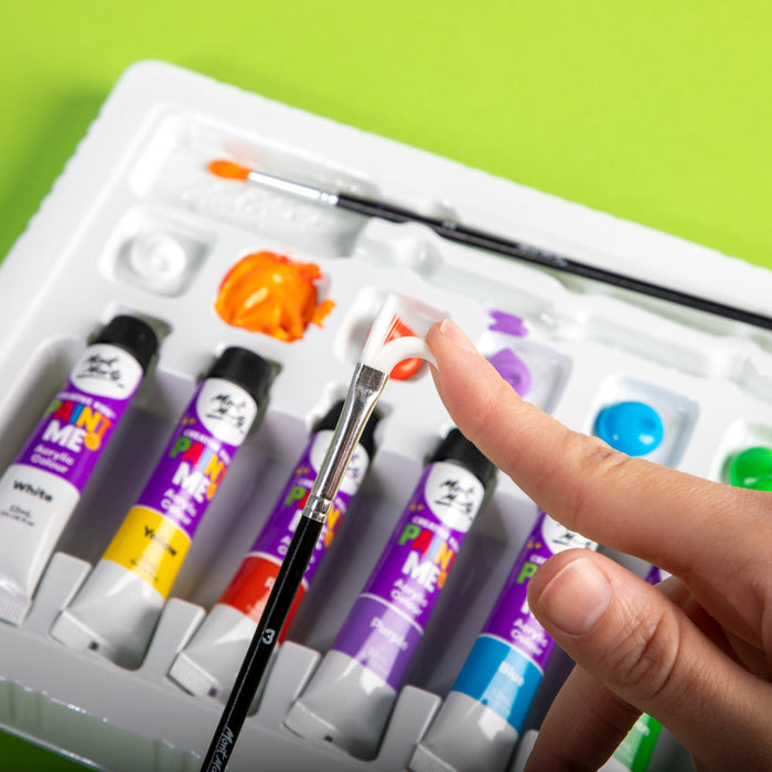 Creative Kids Paint Me Canvas Set 9pc - Monster