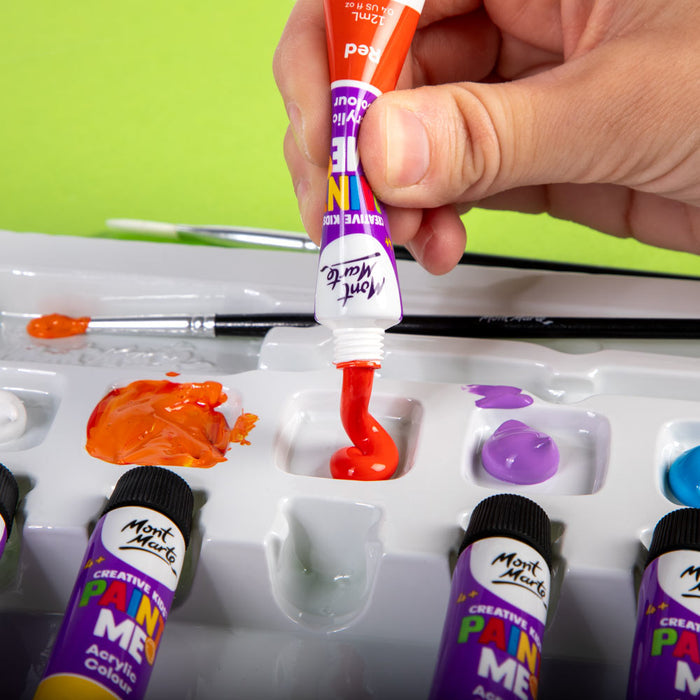 Creative Kids Paint Me Canvas Set 9pc - Monster