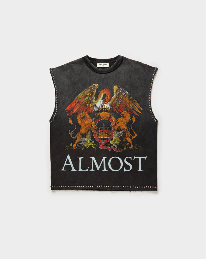 Almost Someday Crowned Cut Off Tee. Underground Apparel. Rule of Next Streetwear.