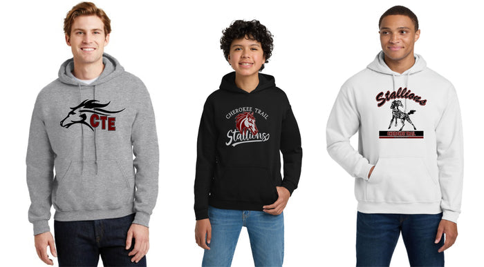 CTE Basic Hoodie -5 Designs