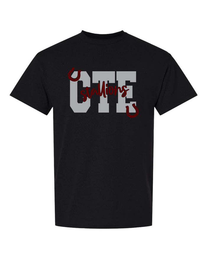 CTE Basic Tee CTE Design- Matte or Glitter
